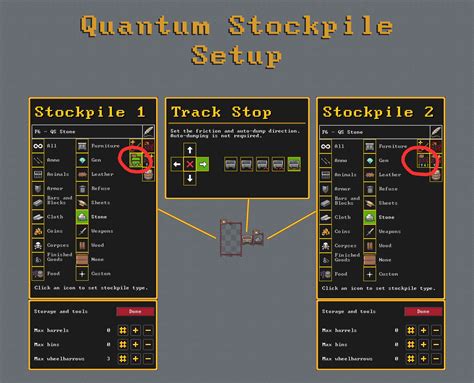 A <b>quantum</b> <b>stockpile</b> is a way of storing limitless quantities of items into 1 tile. . Dwarf fortress quantum stockpile